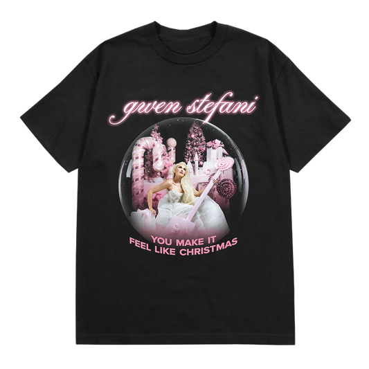 Shake The Snow Globe Tee - Black