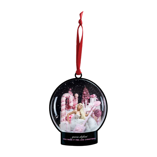 Shake The Snow Globe Wooden Ornament